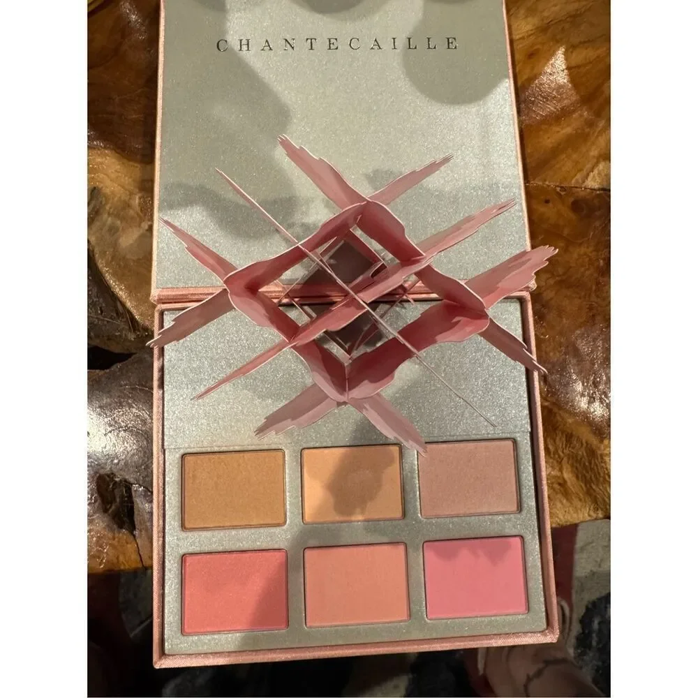 Chantecaille L'ARBRE ILLUMINÉ PALETTE cheek and highlighter palette *RARE*